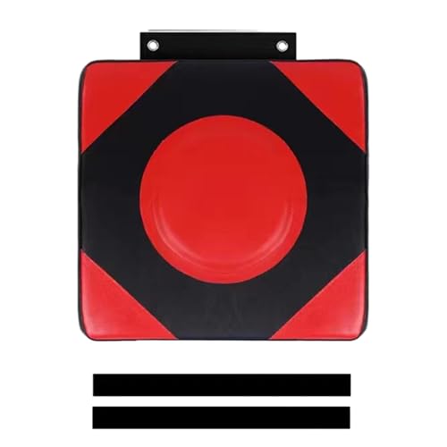 Syengery Wand-Schlagpolster, Wand-Schlag-Boxpolster, Schlag-Wand-Zielpolster, höhenverstellbarer quadratischer Leder-Boxsack für Fitnessstudio und Haushalt Syengery Wand-Schlagpolster, Wand-Schlag-Boxpolster, Schlag-Wand-Zielpolster, höhenverstellbarer quadratischer Leder-Boxsack für Fitnessstudio und Haushalt von Syengery