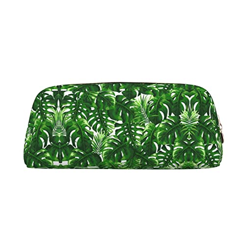 Monstera Deliciosa Federmäppchen mit Bananen-Palmendruck, Mehrzweck-Aufbewahrung für Schule, Büro und Reisen, gold, Einheitsgröße, Schulranzen Monstera Deliciosa Federmäppchen mit Bananen-Palmendruck, Mehrzweck-Aufbewahrung für Schule, Büro und Reisen, gold, Einheitsgröße, Schulranzen von Sylale