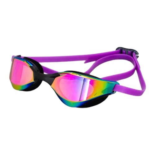 SynapSYA Schwimmbrille for Erwachsene, klare Sicht, Brillen for Schnorcheln, Tauchen, Outdoor-Schwimmbrille Schwimmbrille(Purple) von SynapSYA