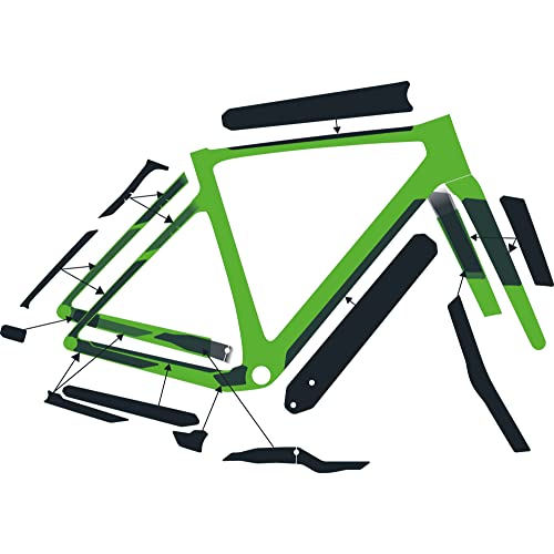 Syncros Addict Gravel Rahmenschutzfolien Set glänzend klar Syncros Addict Gravel Rahmenschutzfolien Set glänzend klar von Syncros