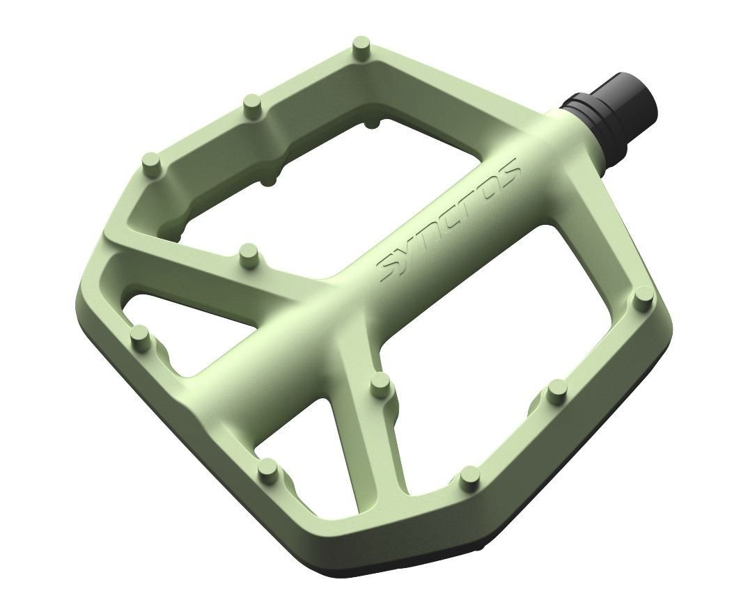 Syncros Fahrradpedale Syncros Squamisch III Flachpedale grün Syncros Fahrradpedale Syncros Squamisch III Flachpedale grün von Syncros