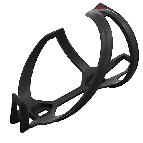 Syncros Tailor Cage 1.0 Fahrrad Flaschenhalter Links matt schwarz/rot Syncros Tailor Cage 1.0 Fahrrad Flaschenhalter Links matt schwarz/rot von Syncros