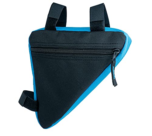 SYSTEM-S Rahmen Befestigung Fahrrad Tasche, Schwarz-Blau, Standard von System-S