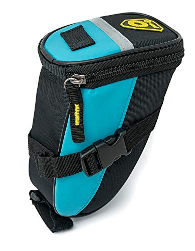 System-S Fahrrad Sattel Tasche Halterung Befestigung wasserfest in Hellblau, Standart System-S Fahrrad Sattel Tasche Halterung Befestigung wasserfest in Hellblau, Standart von System-S