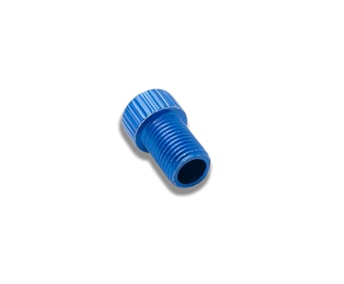 SYSTEM-S Ventil Adapter Ventiladapter Presta auf Schrader von Fahrradventil auf Autoventil in Blau SYSTEM-S Ventil Adapter Ventiladapter Presta auf Schrader von Fahrradventil auf Autoventil in Blau von System-S