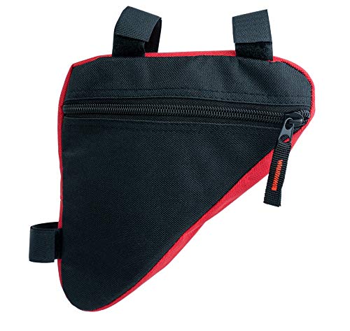 System-S Unisex – Erwachsene Fahrrad Tasche, Schwarz Rot, Standard System-S Unisex – Erwachsene Fahrrad Tasche, Schwarz Rot, Standard von System-S