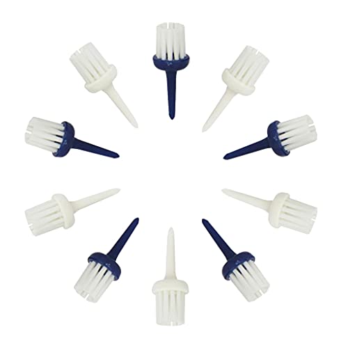 T TOOYFUL 10 Stück Pro Golf Brush Tees Trainingshilfe für Golf-Tees, 52 mm T TOOYFUL 10 Stück Pro Golf Brush Tees Trainingshilfe für Golf-Tees, 52 mm von T TOOYFUL
