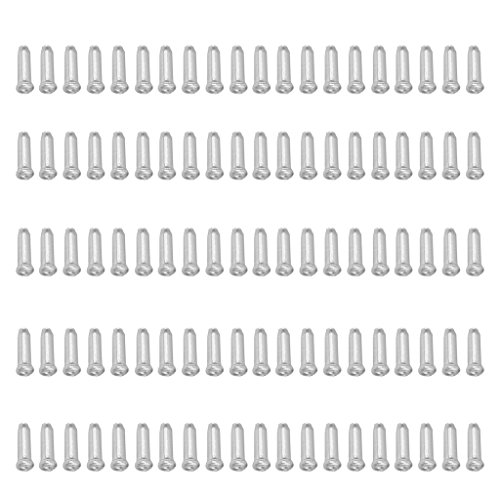 T TOOYFUL 100 Aluminium Endkappen Endhülsen Ø 3mm T TOOYFUL 100 Aluminium Endkappen Endhülsen Ø 3mm von T TOOYFUL