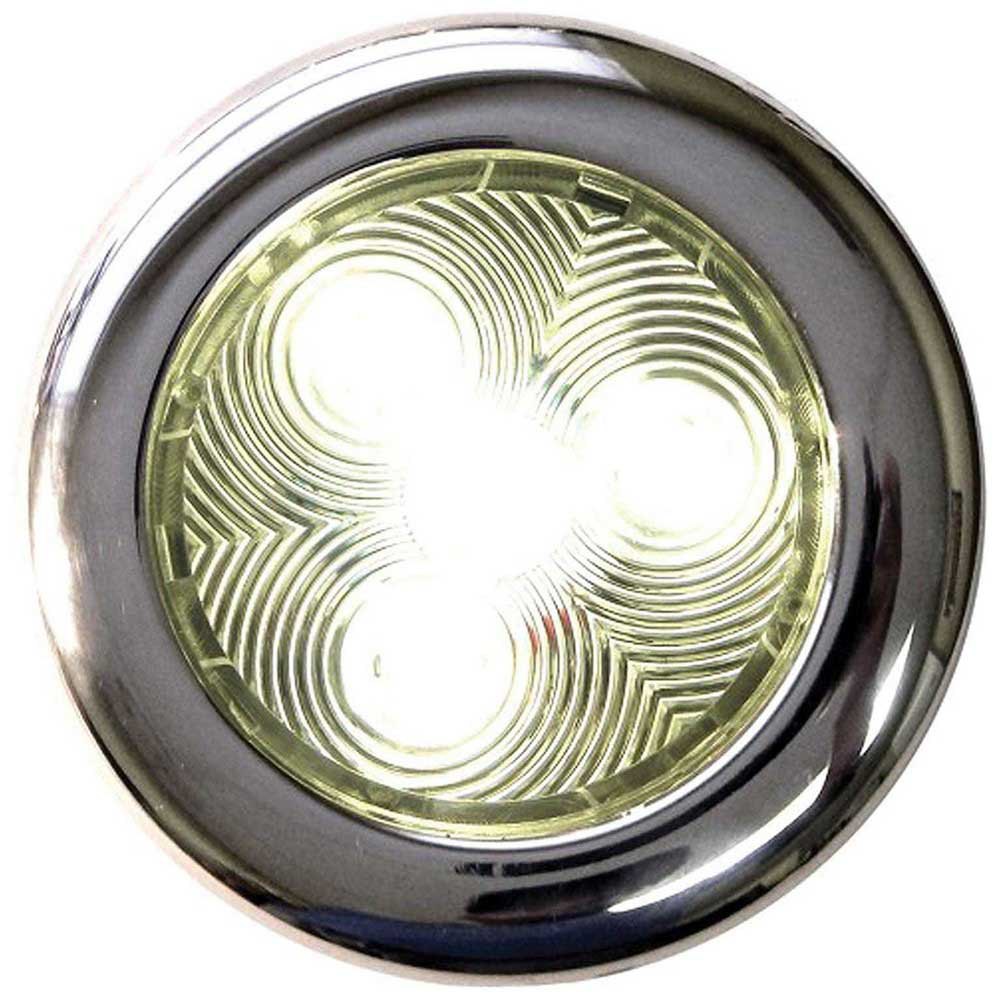 T-h Marine Warm Led Puck Light Silber 3´´ T-h Marine Warm Led Puck Light Silber 3´´ von T-h Marine