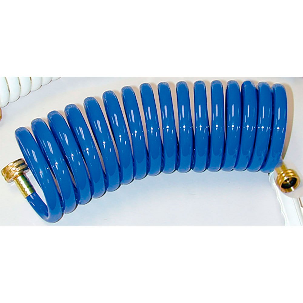 T-h Marine Wash Down Coiled Hose 7.62 M Blau von T-h Marine