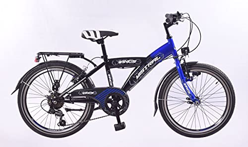 T&Y Trade 26 Zoll Kinder City Jungen Fahrrad Bike Rad KINDERFAHRRAD Bike CITYFAHRRAD Cityrad Citybike Beleuchtung STVO Mistral 6 Gang BLAU SCHWARZ T&Y Trade 26 Zoll Kinder City Jungen Fahrrad Bike Rad KINDERFAHRRAD Bike CITYFAHRRAD Cityrad Citybike Beleuchtung STVO Mistral 6 Gang BLAU SCHWARZ von T&Y Trade