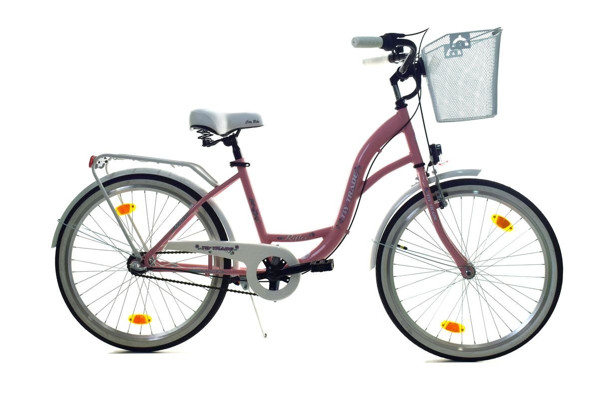 T&Y Trade Cityrad 24 Zoll Kinder Mädchen City Fahrrad Bike Rad NEXUS Reflex PMW 3 Gang, 3 Gang Shimano, Nabenschaltung, Rücktritt, Gepäckträger, Licht, 3 Nexus Gang, Seitenständer, Korb T&Y Trade Cityrad 24 Zoll Kinder Mädchen City Fahrrad Bike Rad NEXUS Reflex PMW 3 Gang, 3 Gang Shimano, Nabenschaltung, Rücktritt, Gepäckträger, Licht, 3 Nexus Gang, Seitenständer, Korb von T&Y Trade
