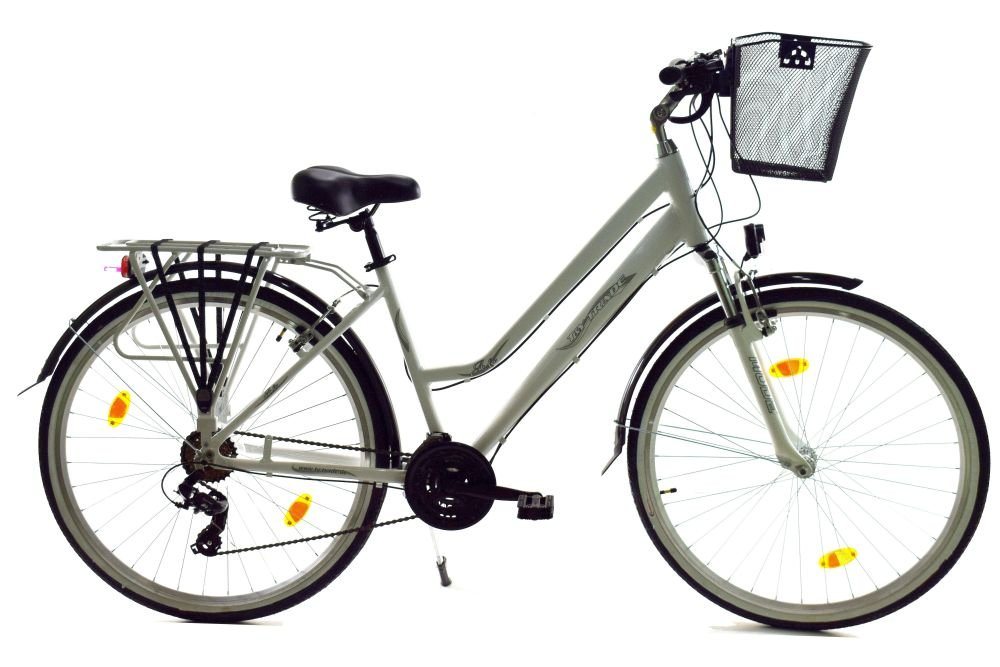 T&Y Trade Cityrad 28 Zoll Alu Damen Herren City Trekking Fahrrad Rad Bike STVO AFA Weiß, 21 Gang Shimano, Kettenschaltung, Alu, Federgabel, 21 Gang, Licht, Korb T&Y Trade Cityrad 28 Zoll Alu Damen Herren City Trekking Fahrrad Rad Bike STVO AFA Weiß, 21 Gang Shimano, Kettenschaltung, Alu, Federgabel, 21 Gang, Licht, Korb von T&Y Trade