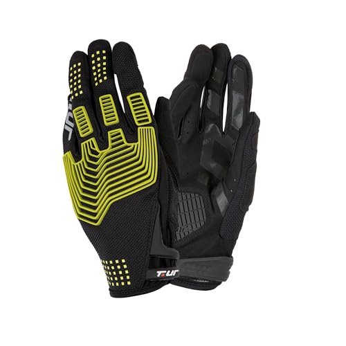 T.UR Handschuhe G-Three Black/Yellow Fluo XXL von T.UR