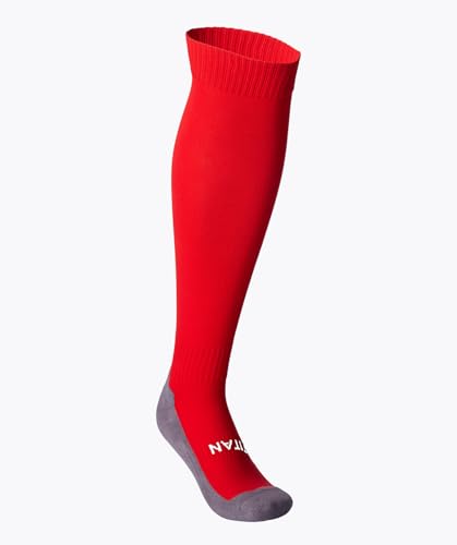T1TAN Fußball Stutzen - Herren, Damen und Kinder - Farbe rot - Größe 35-38 T1TAN Fußball Stutzen - Herren, Damen und Kinder - Farbe rot - Größe 35-38 von T1TAN