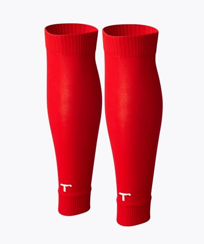 T1TAN Fußball Tube Stutzen - Herren, Damen und Kinder - Farbe rot - Größe 35-38 T1TAN Fußball Tube Stutzen - Herren, Damen und Kinder - Farbe rot - Größe 35-38 von T1TAN