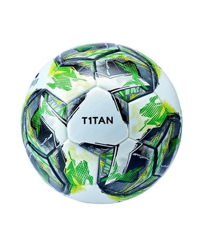 T1TAN Fußball für Kinder - Leichter Ball - 290g - Größe 4 - Perfekt für das Training oder in der Freizeit - Junior Total Control T1TAN Fußball für Kinder - Leichter Ball - 290g - Größe 4 - Perfekt für das Training oder in der Freizeit - Junior Total Control von T1TAN