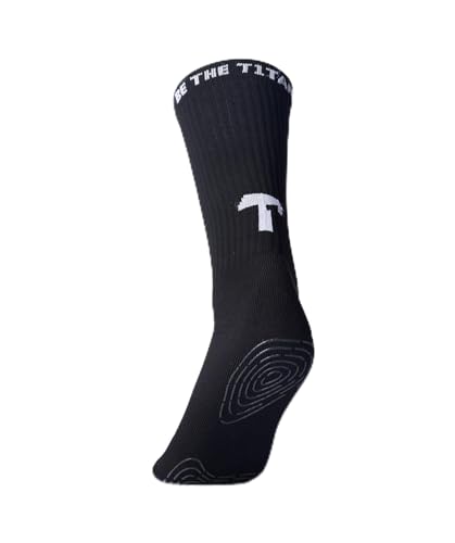 T1TAN Grip Socks - Perfekter Halt für Herren, Damen und Kinder - Farbe schwarz - Größe 39-42 von T1TAN