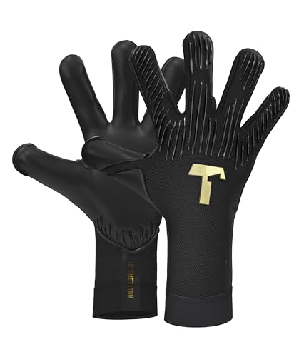 T1TAN Rebel 2.0 Black-Out - Torwarthandschuhe Herren - Profi Fussballhandschuhe Erwachsene & Jugendliche - Die Handschuhe für Fußball und jeden Torwart - Größe 8 T1TAN Rebel 2.0 Black-Out - Torwarthandschuhe Herren - Profi Fussballhandschuhe Erwachsene & Jugendliche - Die Handschuhe für Fußball und jeden Torwart - Größe 8 von T1TAN