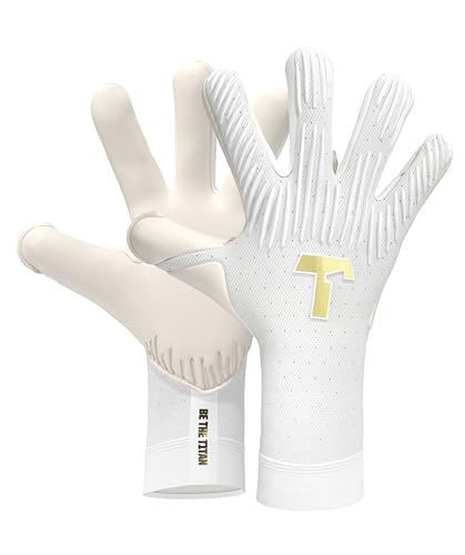 T1TAN Rebel 2.0 White-Out - Torwarthandschuhe Herren - Profi Fussballhandschuhe Erwachsene & Jugendliche - Die Handschuhe für Fußball und jeden Torwart - Größe 8 T1TAN Rebel 2.0 White-Out - Torwarthandschuhe Herren - Profi Fussballhandschuhe Erwachsene & Jugendliche - Die Handschuhe für Fußball und jeden Torwart - Größe 8 von T1TAN