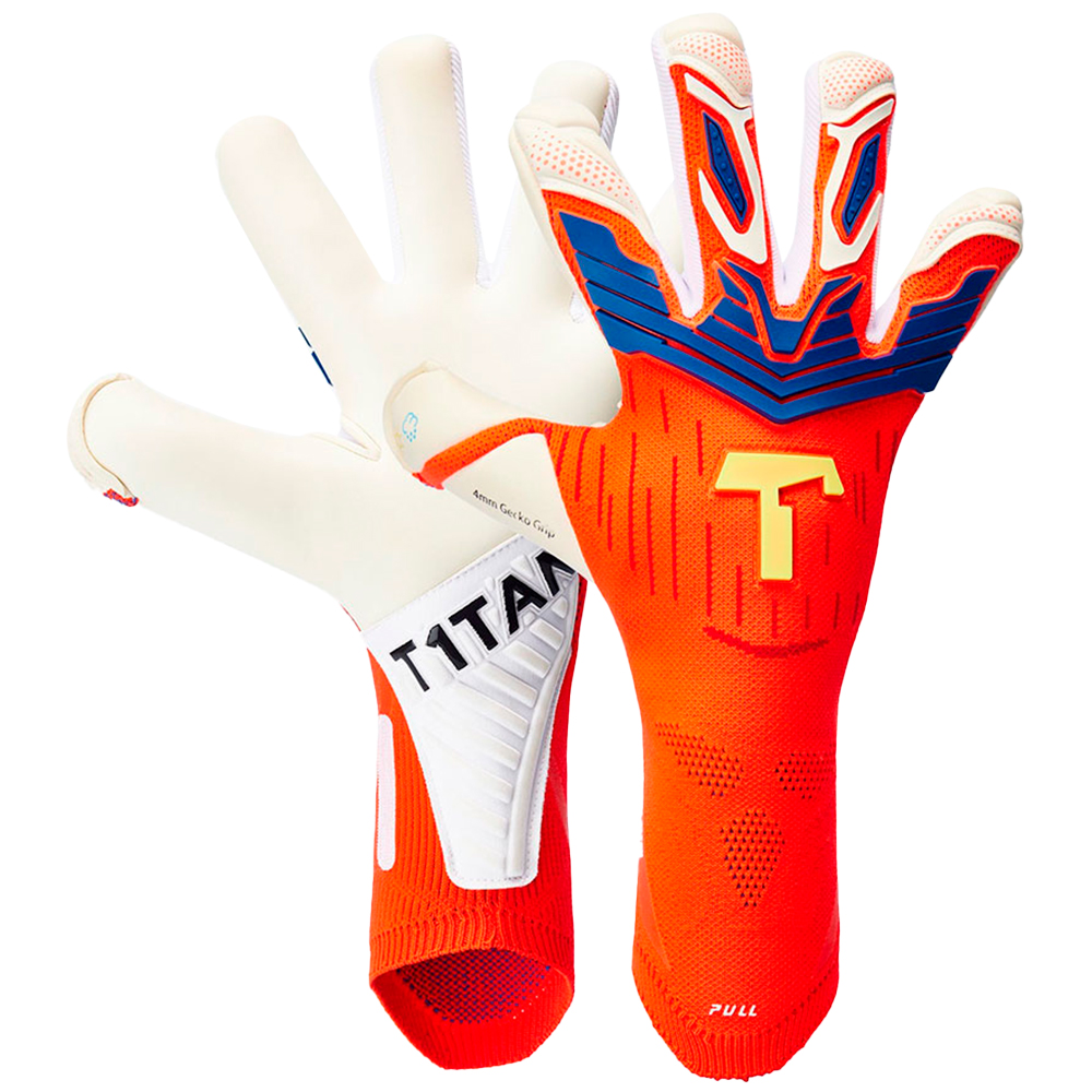 T1tan Alien Gravity Red 2.0 Goalkeeper Gloves Orange 10 von T1tan