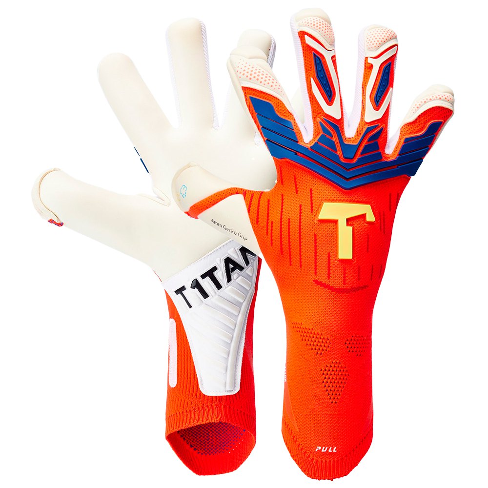 T1tan Alien Gravity Red 2.0 Goalkeeper Gloves Orange 11 von T1tan