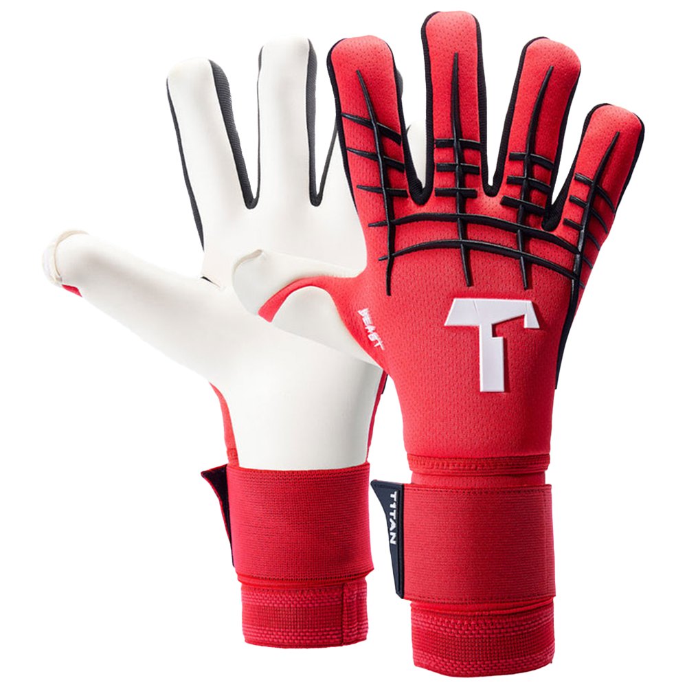 T1tan Red Beast 3.0 Goalkeeper Gloves Rot 7 von T1tan