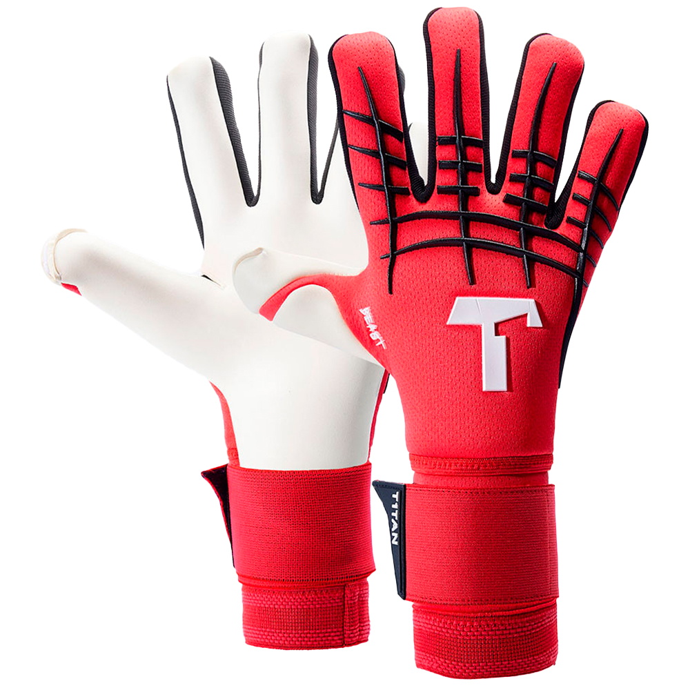 T1tan Red Beast 3.0 Goalkeeper Gloves With Finger Protection Rot 9 T1tan Red Beast 3.0 Goalkeeper Gloves With Finger Protection Rot 9 von T1tan