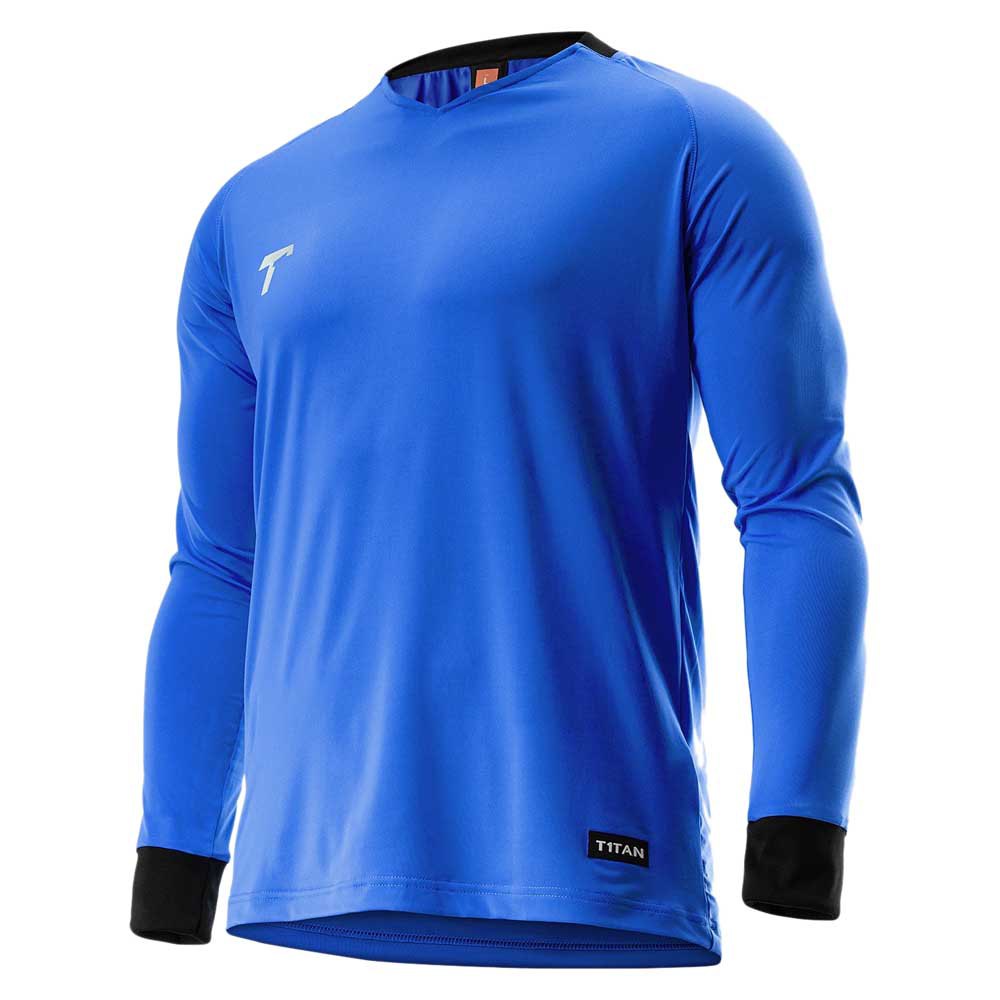 T1tan Goalkeeper Long Sleeve T-shirt Blau XS Mann T1tan Goalkeeper Long Sleeve T-shirt Blau XS Mann von T1tan