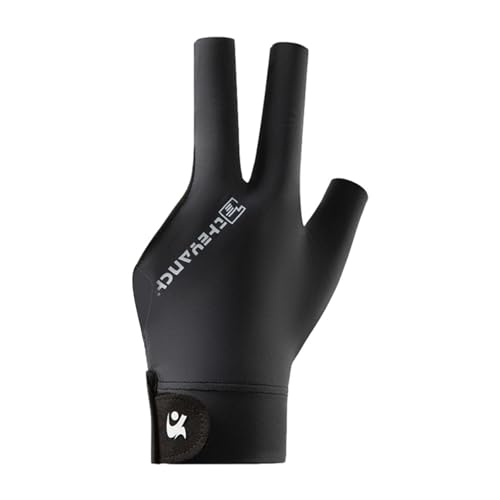 TABSIRAH Handschuhe | 3-Finger Bequeme Billardhandschuhe | Billard Pool Handschuhe Linke Hand | Sporthandschuhe für Billard Anfänger von TABSIRAH