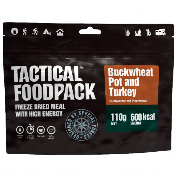 TACTICAL FOODPACK - Buckwheat and Turkey Gr 110 g von TACTICAL FOODPACK