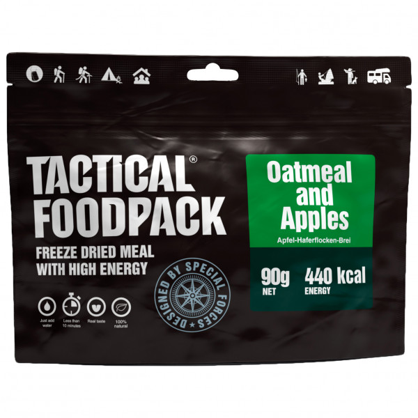 TACTICAL FOODPACK - Oatmeal and Apples Gr 90 g von TACTICAL FOODPACK