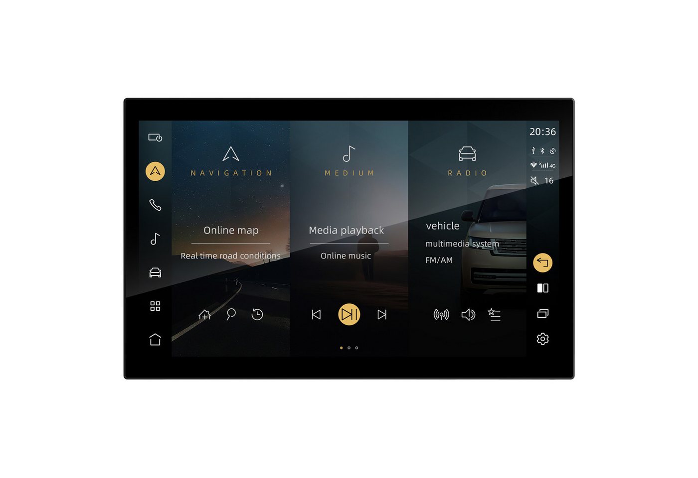 TAFFIO Für Range Rover Sport Vogue L405 L494 DUAL 13" Touch Android CarPlay Einbau-Navigationsgerät TAFFIO Für Range Rover Sport Vogue L405 L494 DUAL 13" Touch Android CarPlay Einbau-Navigationsgerät von TAFFIO