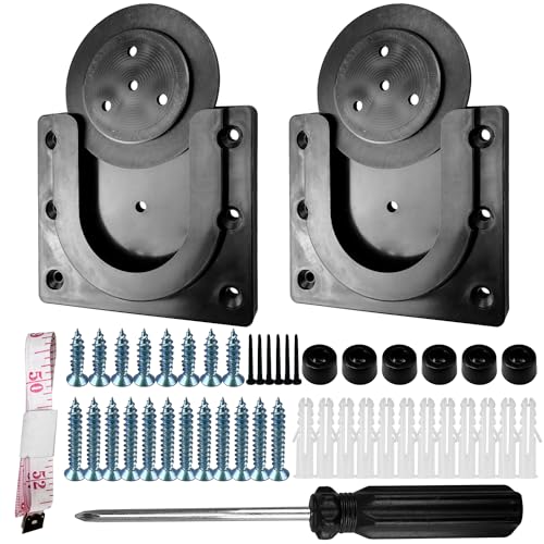 2 Stück Dartscheibe Halterung Wand Aufhängen Halterung Set mit Zubehör für Montagehalterung Kit Wandbehang Tragbare Dartscheibe Set,Schwarz 2 Stück Dartscheibe Halterung Wand Aufhängen Halterung Set mit Zubehör für Montagehalterung Kit Wandbehang Tragbare Dartscheibe Set,Schwarz von TAGOQUEN