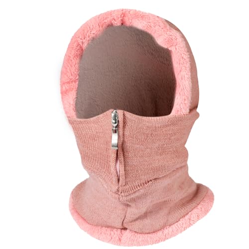 TAGVO Warme Sturmhaube Strickmützen, Weich elastisch Nackenwärmer Schal Mütze, Verdicken Polar Gesichtsmaske Strick Mütze, Winddichte Running Skiing Flexible Hüte für Frauen Männer TAGVO Warme Sturmhaube Strickmützen, Weich elastisch Nackenwärmer Schal Mütze, Verdicken Polar Gesichtsmaske Strick Mütze, Winddichte Running Skiing Flexible Hüte für Frauen Männer von TAGVO
