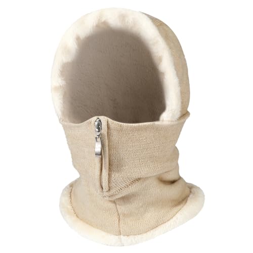 TAGVO Warme Sturmhaube Strickmützen, Weich elastisch Nackenwärmer Schal Mütze, Verdicken Polar Gesichtsmaske Strick Mütze, Winddichte Running Skiing Flexible Hüte für Frauen Männer TAGVO Warme Sturmhaube Strickmützen, Weich elastisch Nackenwärmer Schal Mütze, Verdicken Polar Gesichtsmaske Strick Mütze, Winddichte Running Skiing Flexible Hüte für Frauen Männer von TAGVO