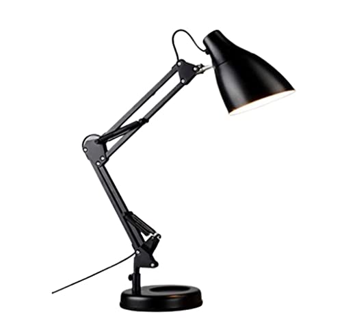 Leselampe Schreibtischlampe Home Office Schreibtischleuchte LED Schreibtischlampe Schwenkarm Tischlampe,Metall Schreibtischlampen Schlafzimmer Augenschutz Leselampe Für Büro Schlafzimmer Nachttisch von TAIYUESHAN