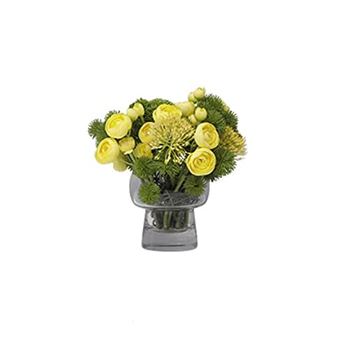 TAIYUESHAN Künstliche Topfpflanzen, künstliche Blumen, künstliche Grünpflanzen, Topf-Gefäß-Gefäß-Blumenarrangement (BA) von TAIYUESHAN