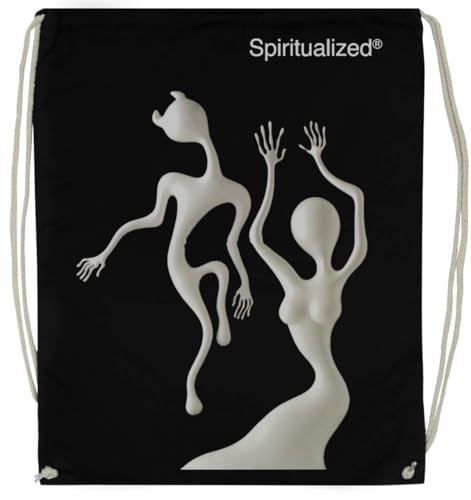 Spiritualized Schwarzer Sportbeutel Mit Kordelzug von TAMBOOTEE