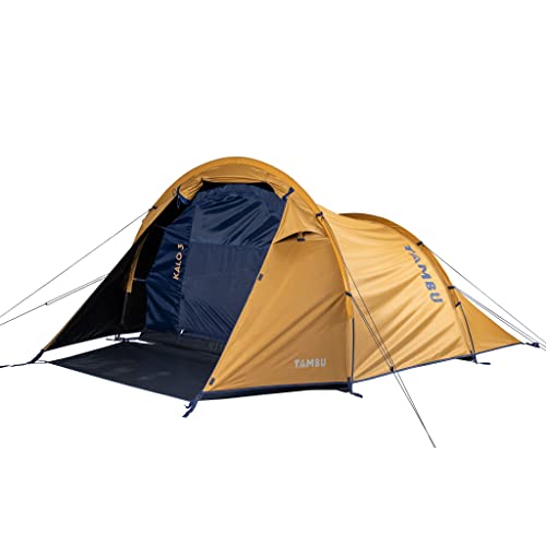 TAMBU Tunnelzelt KALO 2 - Ultraleichtes 2 Personen Zelt mit Vorzelt - 310x150x110cm – Wasserdicht bis 3000mm - Für Camping, Outdoor & Festivals - Abgedunkelte Schlafkabine durch Black Sky Beschichtung TAMBU Tunnelzelt KALO 2 - Ultraleichtes 2 Personen Zelt mit Vorzelt - 310x150x110cm – Wasserdicht bis 3000mm - Für Camping, Outdoor & Festivals - Abgedunkelte Schlafkabine durch Black Sky Beschichtung von TAMBU