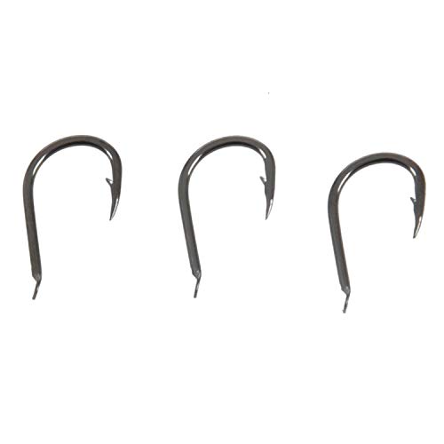 TAMOSH 100 Pieces Schwarz Teeth Unterstützt Hook Fishing Hooks 5# von TAMOSH