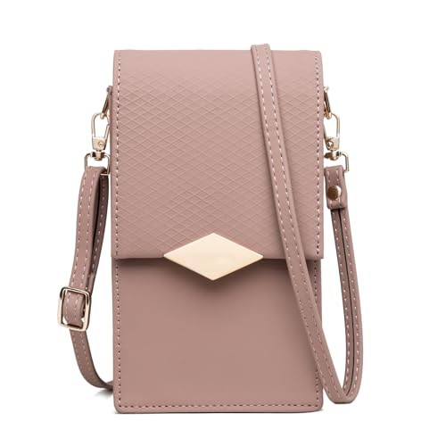 TAN.TOMI Handytasche zum Umhängen, Umhängetasche Damen Handy Tasche Damen Umhänge mit Vielen Fächern und Kartenfächer für Tägliches Arbeiten Einkaufen Verabredungen Reisen von TAN.TOMI