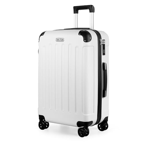 TANTOMI Koffer Groß, Reisekoffer, Hartschalenkoffer Trolley Koffer mit Rollen, Koffer mit 3-Stelliges Codeschloss, Zahlenschloss Teleskopgriff, Suitcase für Reisen Geschäft TANTOMI Koffer Groß, Reisekoffer, Hartschalenkoffer Trolley Koffer mit Rollen, Koffer mit 3-Stelliges Codeschloss, Zahlenschloss Teleskopgriff, Suitcase für Reisen Geschäft von TANTOMI
