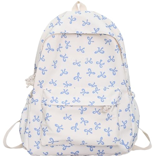 Netter Rucksack, großer Kapazitäts-Rucksack mit Mehreren Tasten, Kawaii-Rucksack mit einstellbarem Riemen ＆ oberes Griff, ästhetische Rucksack-Rucksack-Reisebühne von TANGPINGMAO