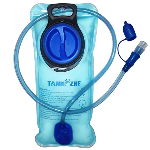 TANNOZHE Trinkblase 2 Liter auslaufsicheres Wasserreservoir,BPA-freier Trinkrucksack-Ersatz,Sport-Reise-Reservoir Trinkrucksack Pack Wandern im Freien-Blau TANNOZHE Trinkblase 2 Liter auslaufsicheres Wasserreservoir,BPA-freier Trinkrucksack-Ersatz,Sport-Reise-Reservoir Trinkrucksack Pack Wandern im Freien-Blau von TANNOZHE