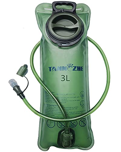 TANNOZHE Trinkblase 3 Liter auslaufsicheres Wasserreservoir,BPA-freier Trinkrucksack-Ersatz,Sport-Reise-Reservoir Trinkrucksack Pack Wandern im Freien-Grün TANNOZHE Trinkblase 3 Liter auslaufsicheres Wasserreservoir,BPA-freier Trinkrucksack-Ersatz,Sport-Reise-Reservoir Trinkrucksack Pack Wandern im Freien-Grün von TANNOZHE