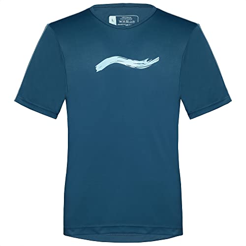 TAO. Einfach Laufen. Atmungsaktives Laufshirt für Herren | Nachhaltig & fair Arie deep sea L von TAO Sportswear