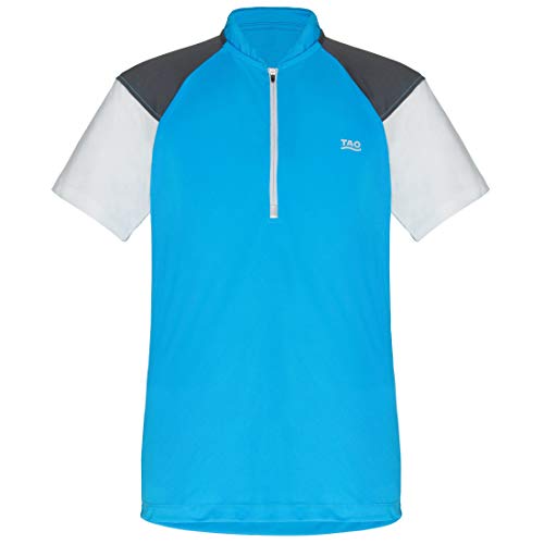 TAO. Einfach Laufen. Atmungsaktives Laufshirt für Herren | Nachhaltig & fair ENFYS Ocean/Titanium 48 von TAO Sportswear