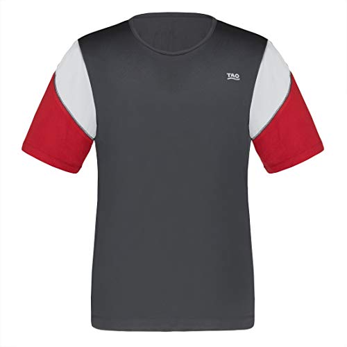 TAO. Einfach Laufen. Kurzarm Laufshirt BERLIAN Titanium/Rubin 52 TAO. Einfach Laufen. Kurzarm Laufshirt BERLIAN Titanium/Rubin 52 von TAO Sportswear