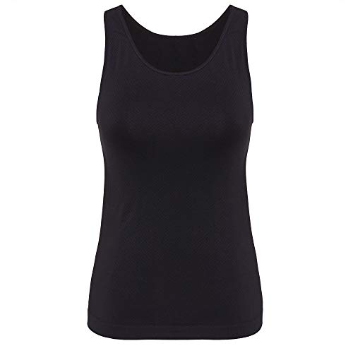 TAO. Einfach Laufen. Nahtloses Damen Funktionstop | Nachhaltig & fair Tank TOP Black 36 von TAO Sportswear